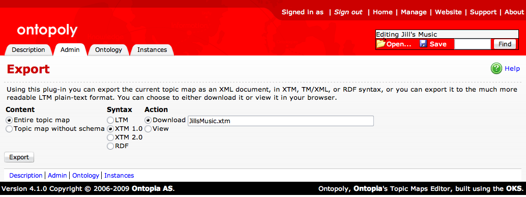 Export Page Export Page